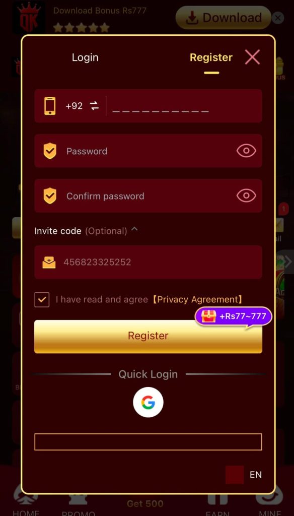OK222 Game 